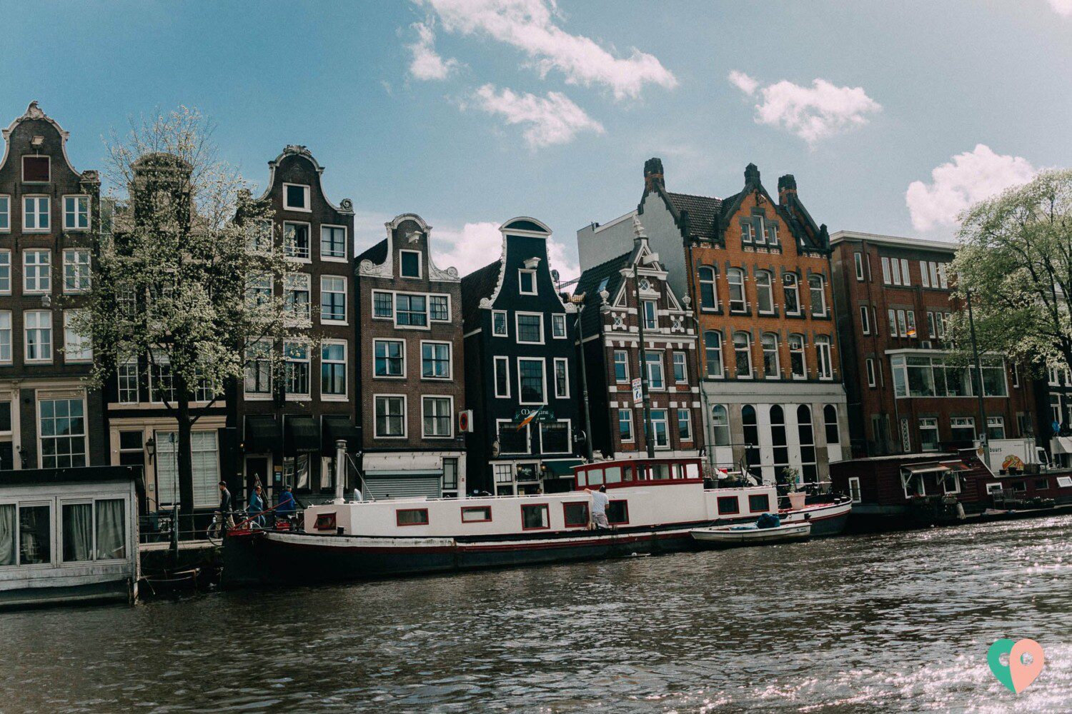 Amsterdam vom Boot aus