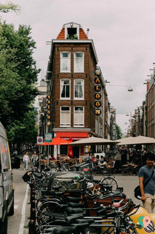 Schmales Haus in Amsterdam