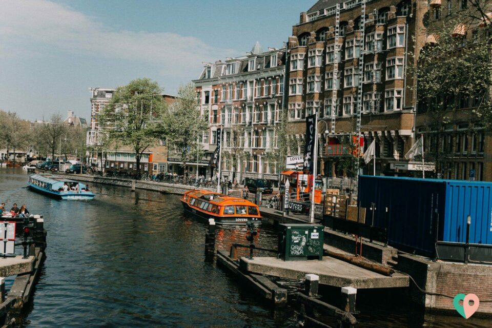 Grachten-Rundfahrt durch Amsterdam