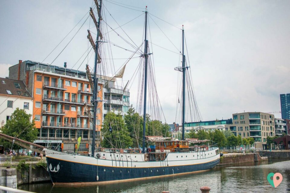 Hafen in Antwerpen Hafen in Antwerpen
