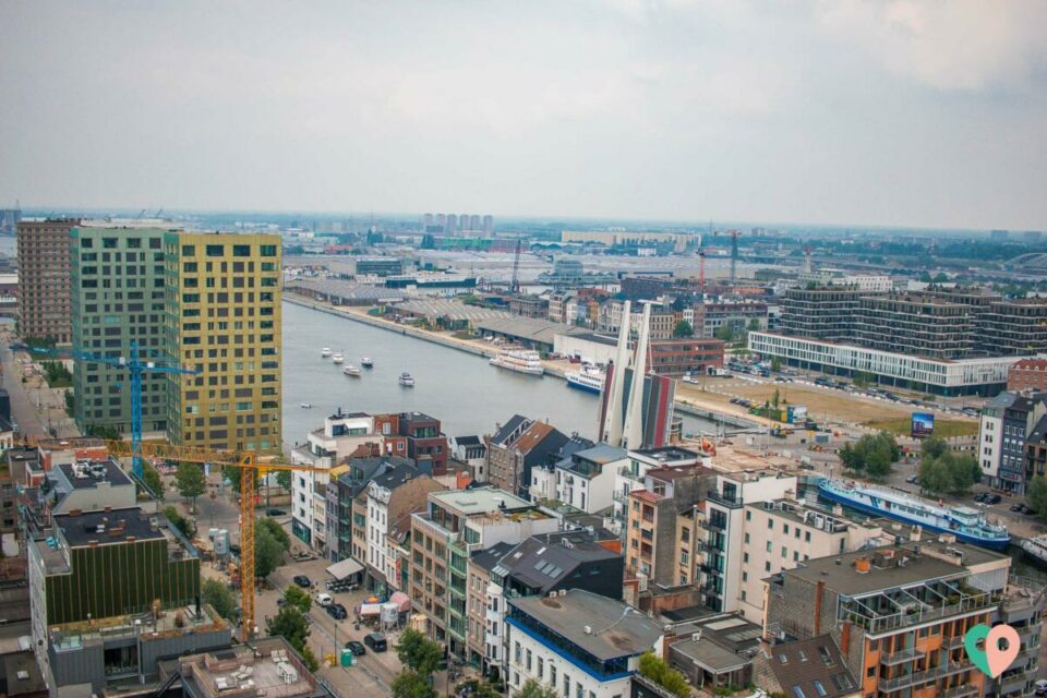 Aussicht vom MAS in Antwerpen