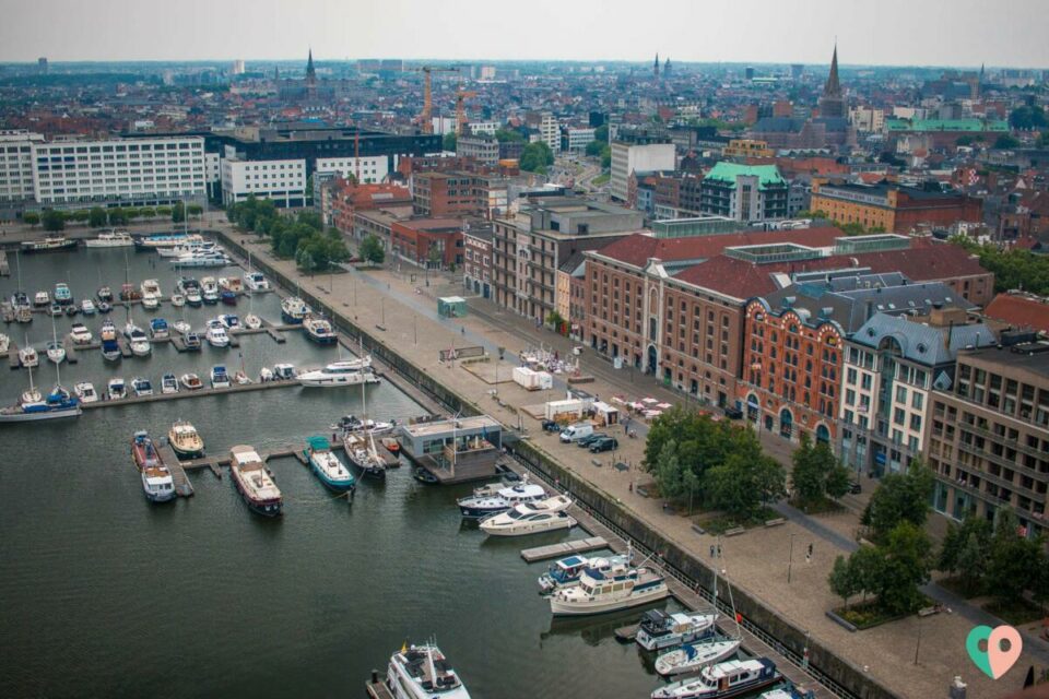 Aussicht vom MAS in Antwerpen