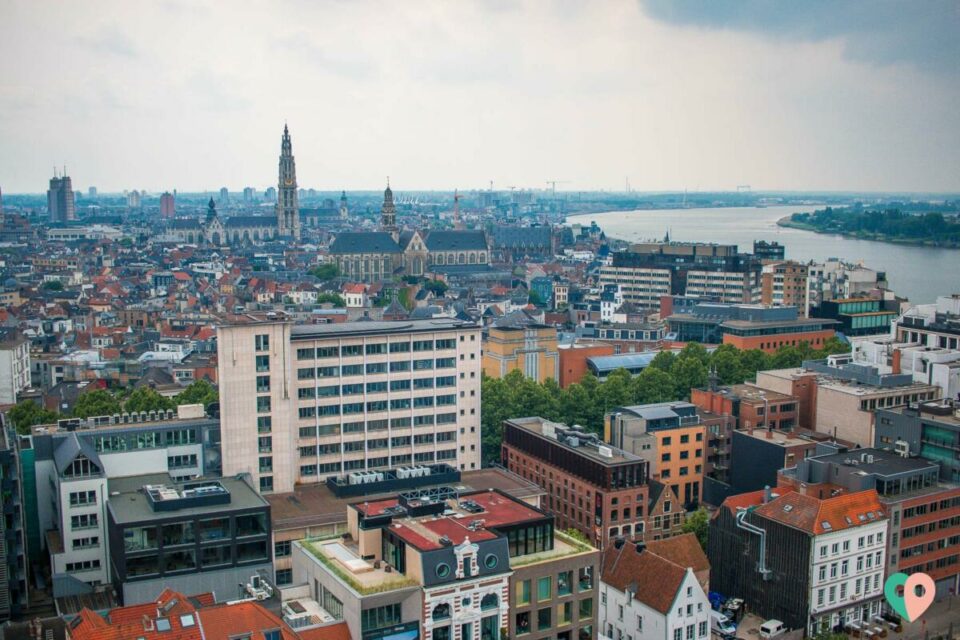 Aussicht vom MAS in Antwerpen