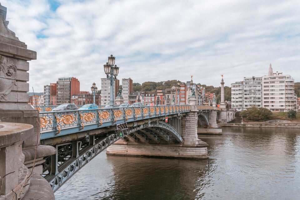 Pont de Fragnée: die Lütticher Engelsbrücke