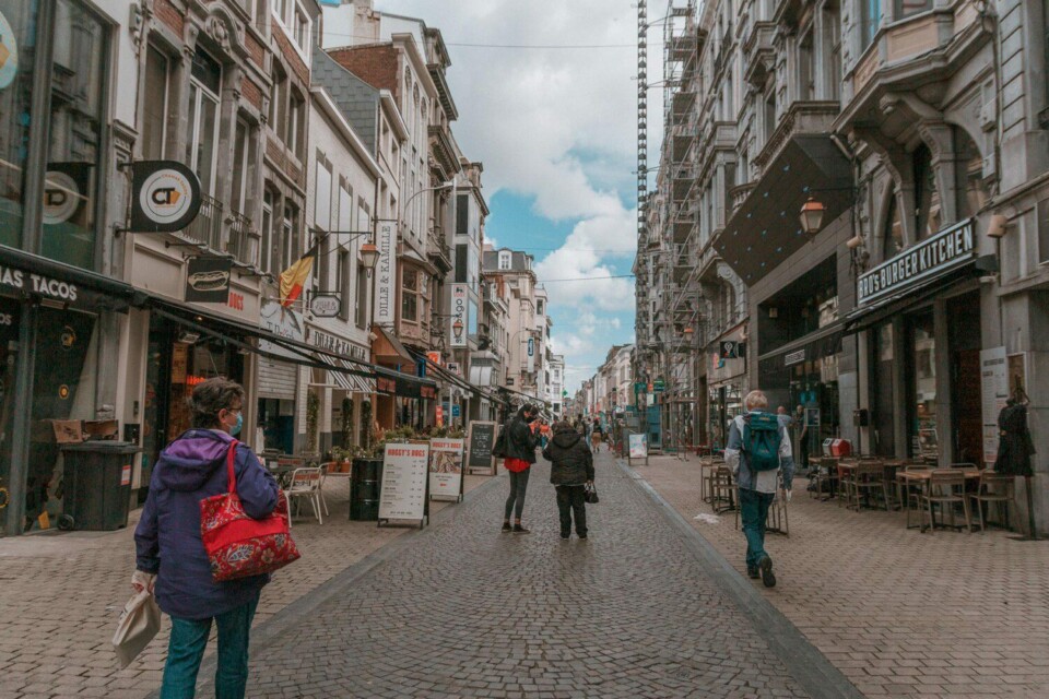 Rue Souverain Pont in Lüttich