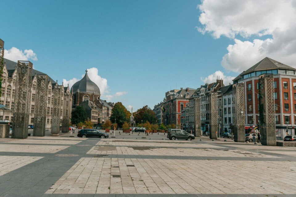 Place Saint-Lambert in Lüttich