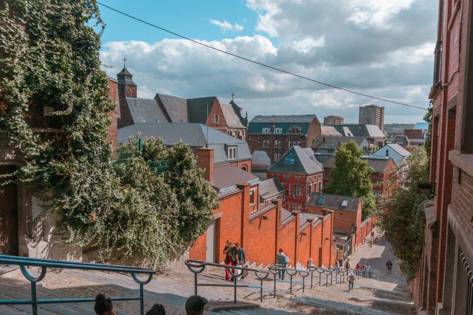 Montagne de Bueren in Lüttich