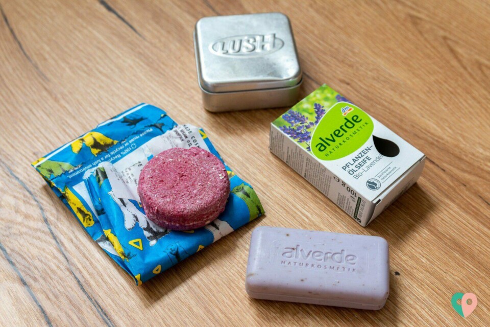 Feste Seife & Shampoo im Handgepäck