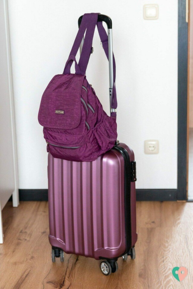Handgepäck Koffer und Rucksack