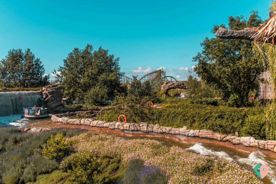 Djengu River im Freizeitpark Toverland bei Sevenum
