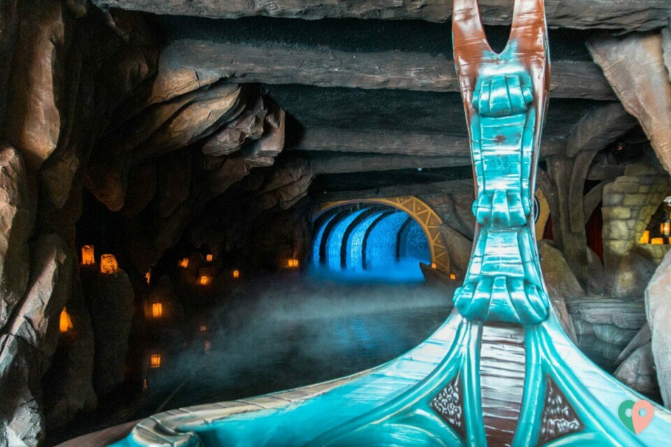 Die Bootsfahrt Merlin's Quest im Toverland