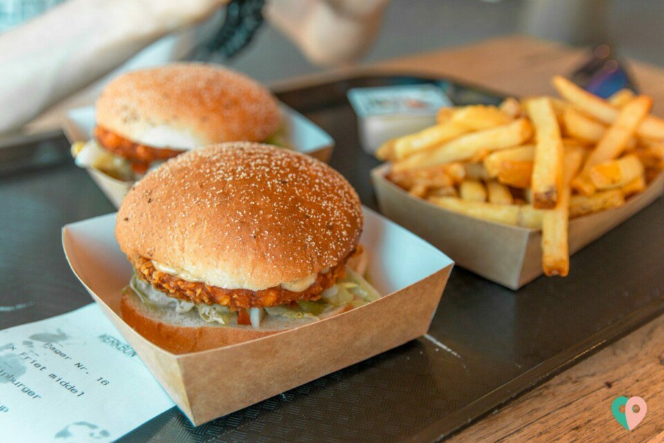 Burger im Katara Plaza in der Magischen Vallei im Toverland