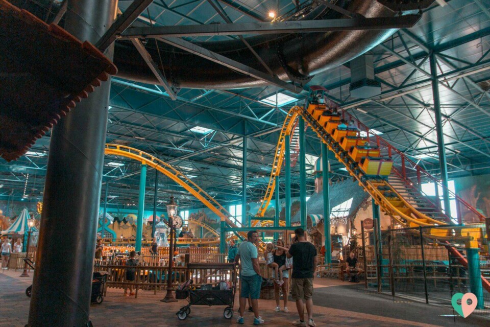Der Toos Express im Land van Toos (Toverland)