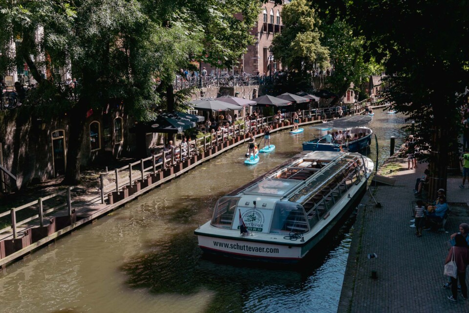 Grachten in Utrecht