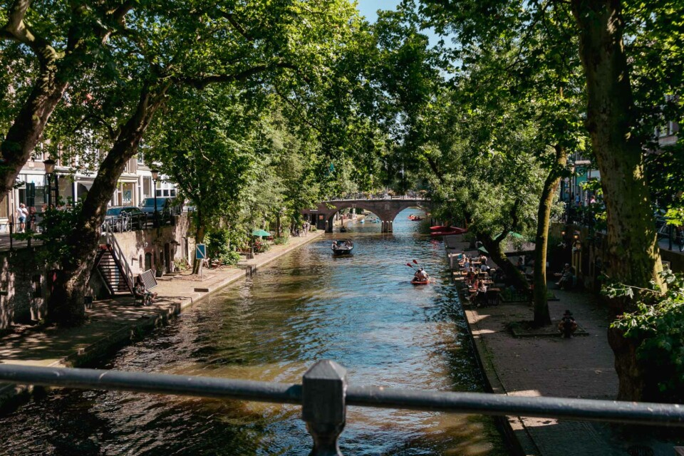 Grachten in Utrecht