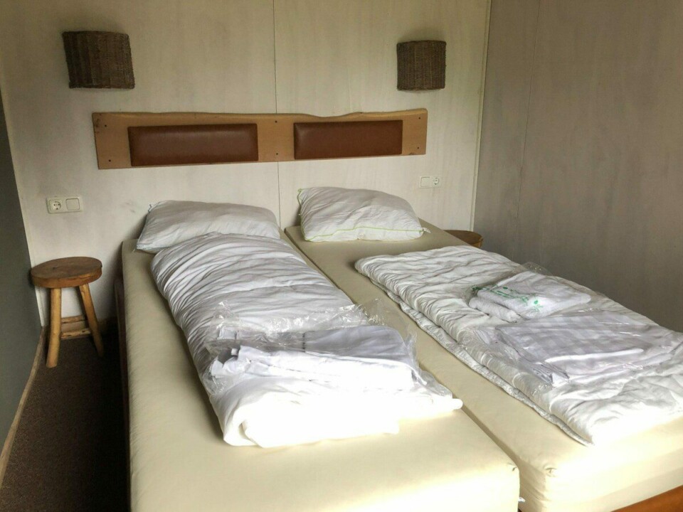Schlafzimmer in einem Dünen-Ferienhaus des Ferienparks Efteling Loonsche Land