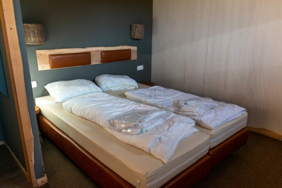 Schlafzimmer in einem Dünen-Ferienhaus des Ferienparks Efteling Loonsche Land