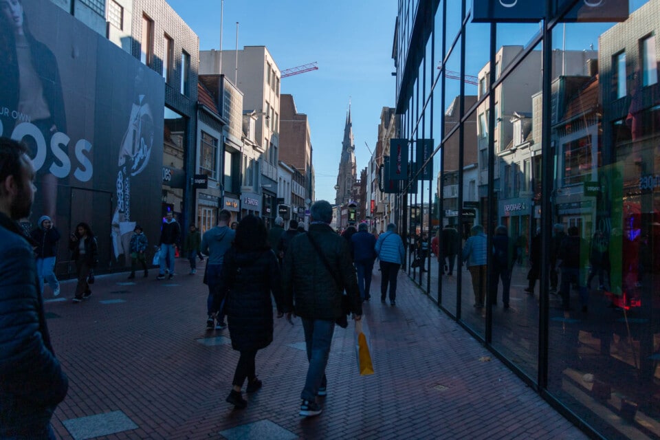 Fußgängerzone in Eindhoven