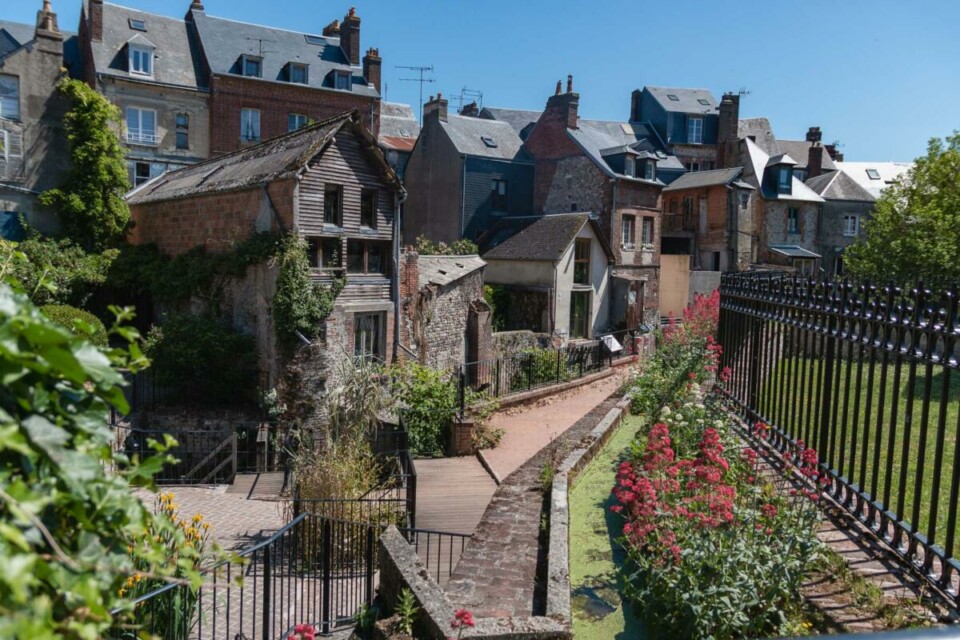 Jardin du Tripot in Honfleur Jardin du Tripot in Honfleur