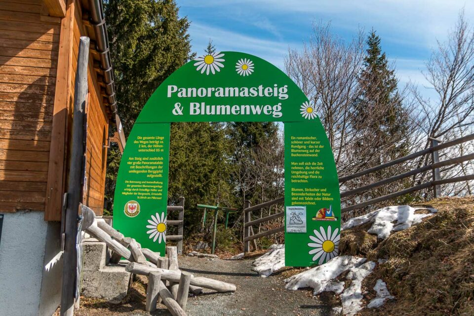 Panoramasteig & Blumenweg am Jakobskreuz