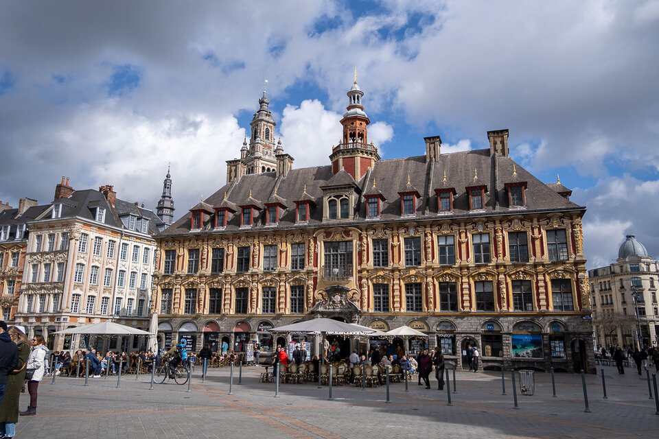 Die Alte Börse auf dem Grand Place in Lille
